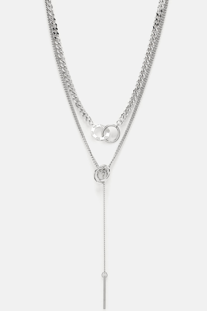 What Are You Waiting For Necklace Silver Fashion Nova, Jewelry