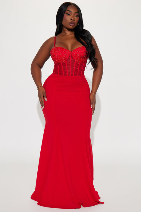 Fashion nova top curve prom dresses