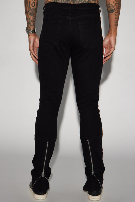 Back zipper jeans sales fashion nova