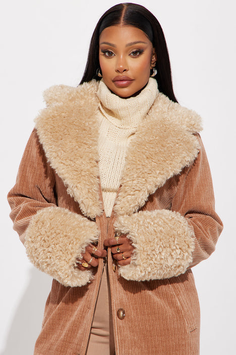 Cognac sales teddy coat