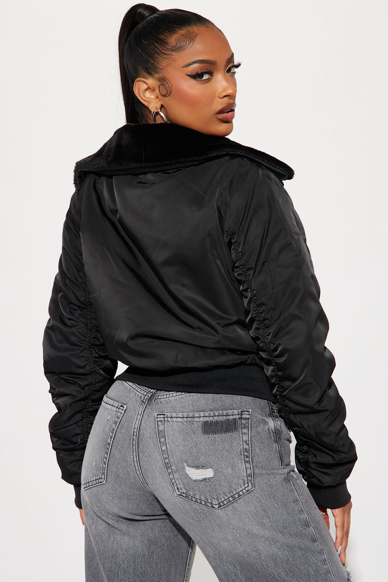 Fashion Nova Black Jacket.Let It Go Bomber Jacket - Black | Fashion Nova, Jackets & Coats ...