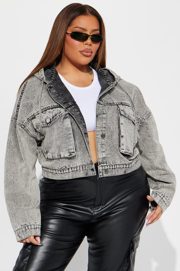 Fashion nova plus size jackets hotsell