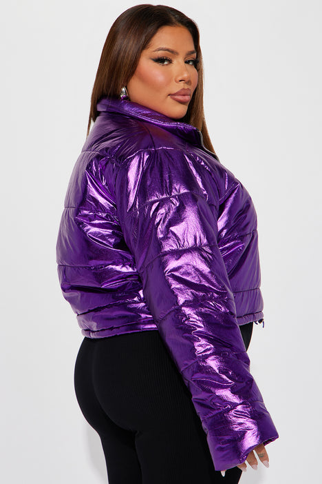 Fashion nova holographic hotsell jacket