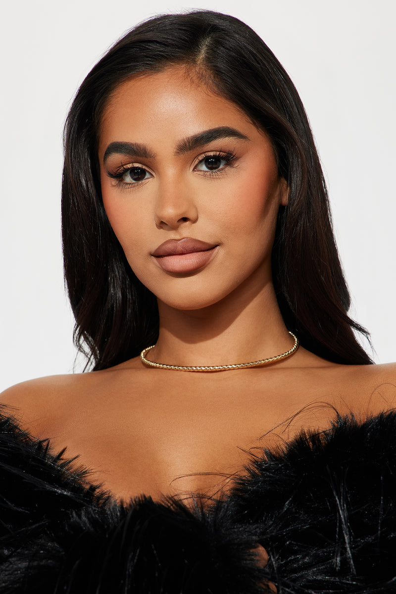 Simply The Best Choker Gold Fashion Nova, Jewelry Fashion Nova