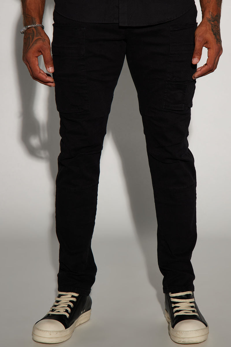 Quick Cargo Pants - Black | Fashion Nova, Mens Pants | Fashion Nova