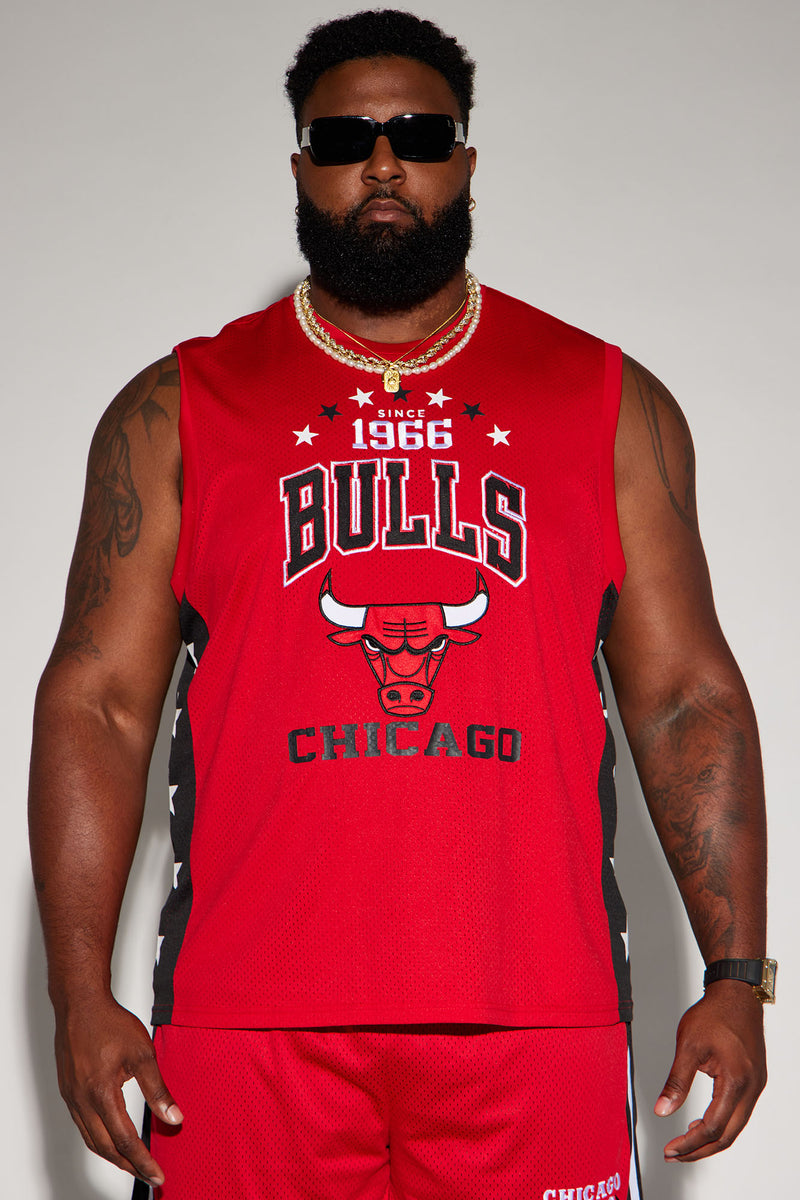 Bulls Buzzer Beater Mesh Tank - Red | Fashion Nova, Mens Tees & Tanks ...