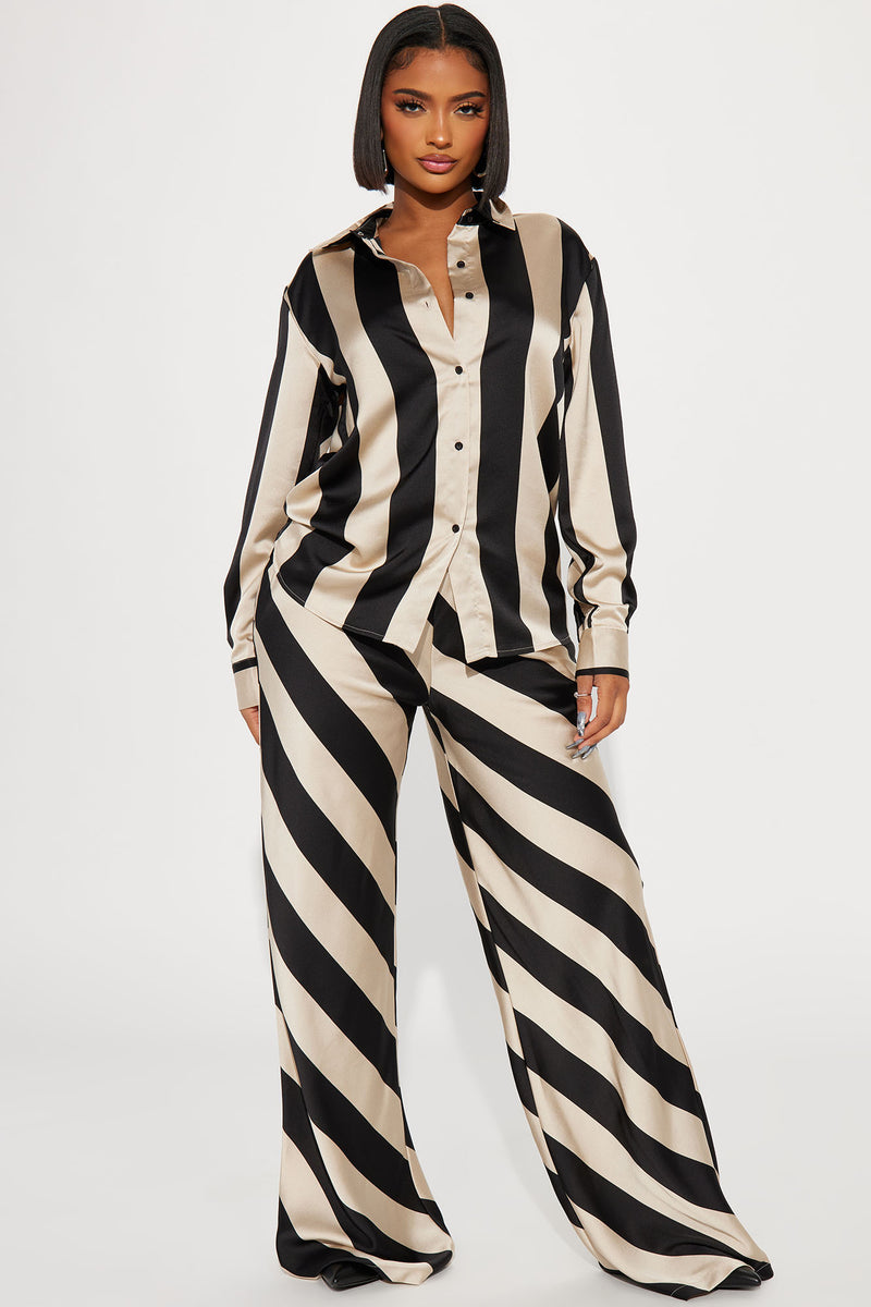 Cleo Pant Set - Black/combo | Fashion Nova, Matching Sets | Fashion Nova