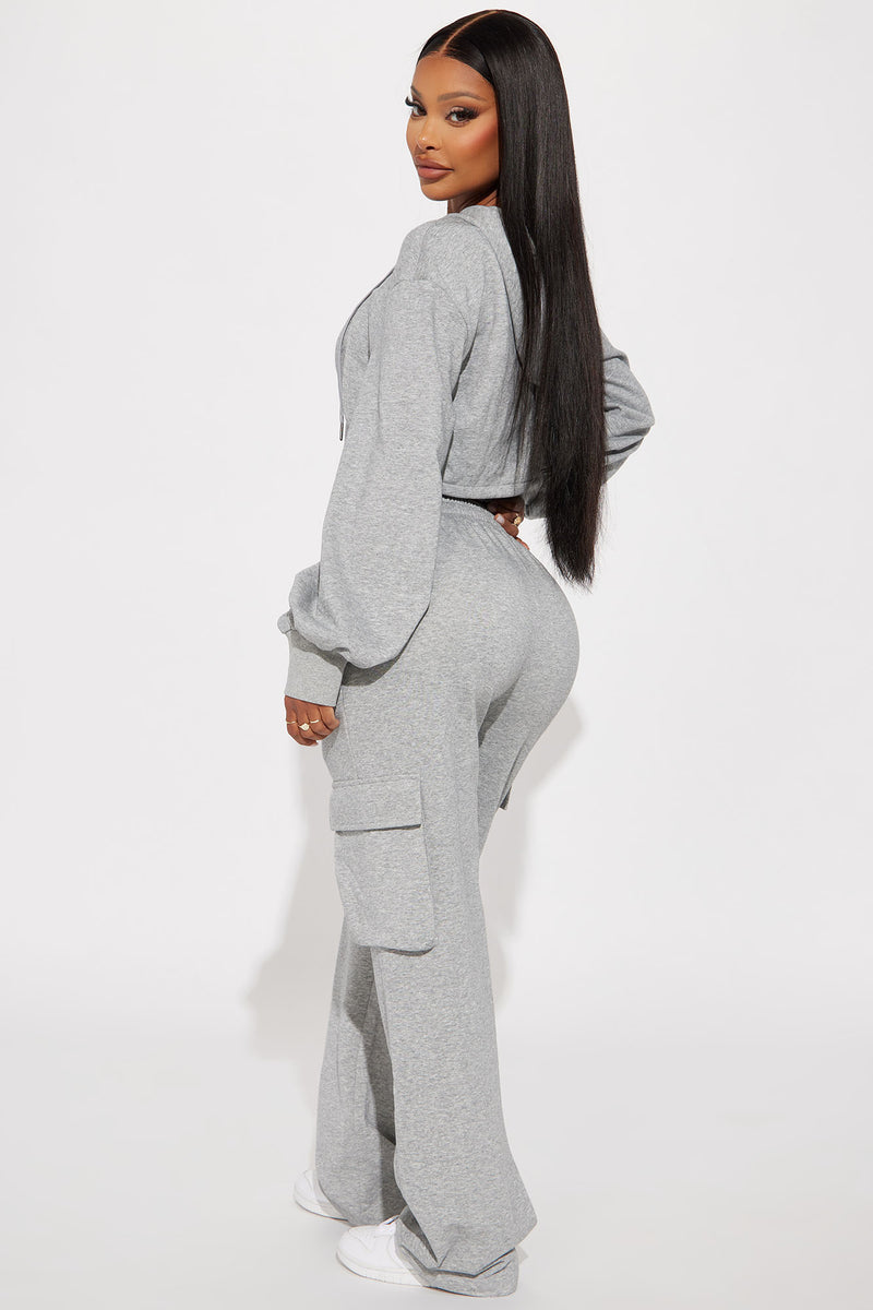 Never Blend In 3 Piece Pant Set - Grey | Fashion Nova, Matching Sets ...