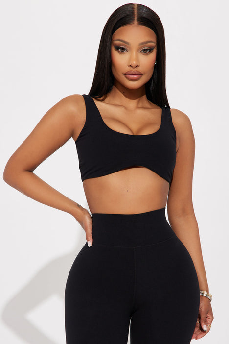 Soft Life Sports Bra Black