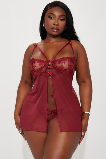 Red Plus Size Lingerie - Shop Women's Red Lingerie