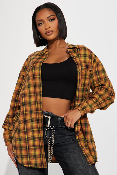 Cute hot sale flannel tops