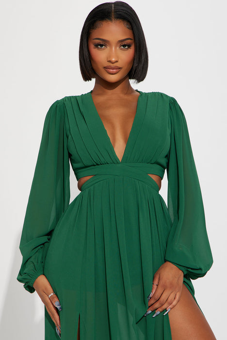 Natalia best sale dress emerald