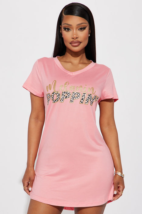 T shirt top dress pjs