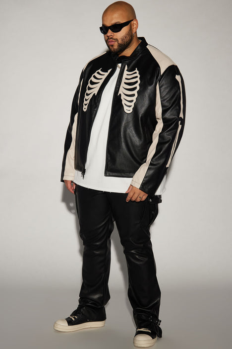Leather hotsell motocross jacket