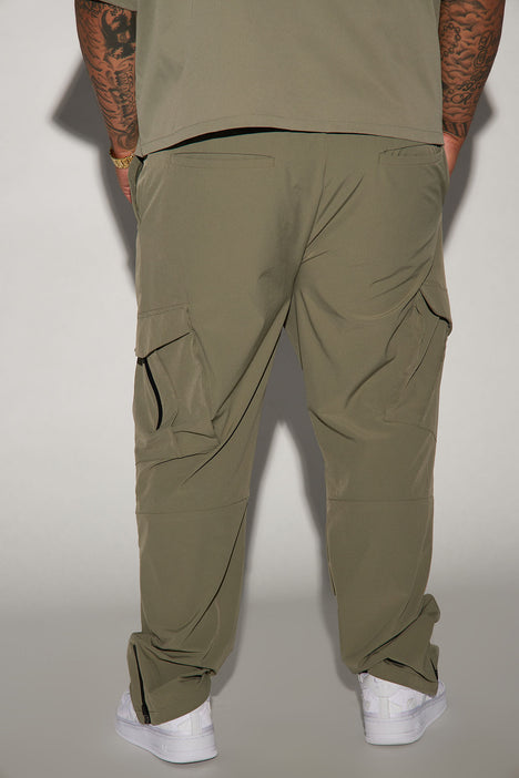 Summer Games Cargo Pants - Olive, Fashion Nova, Mens Pants