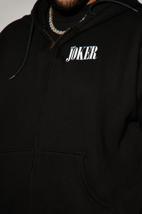 Joker zip up hoodie 2025