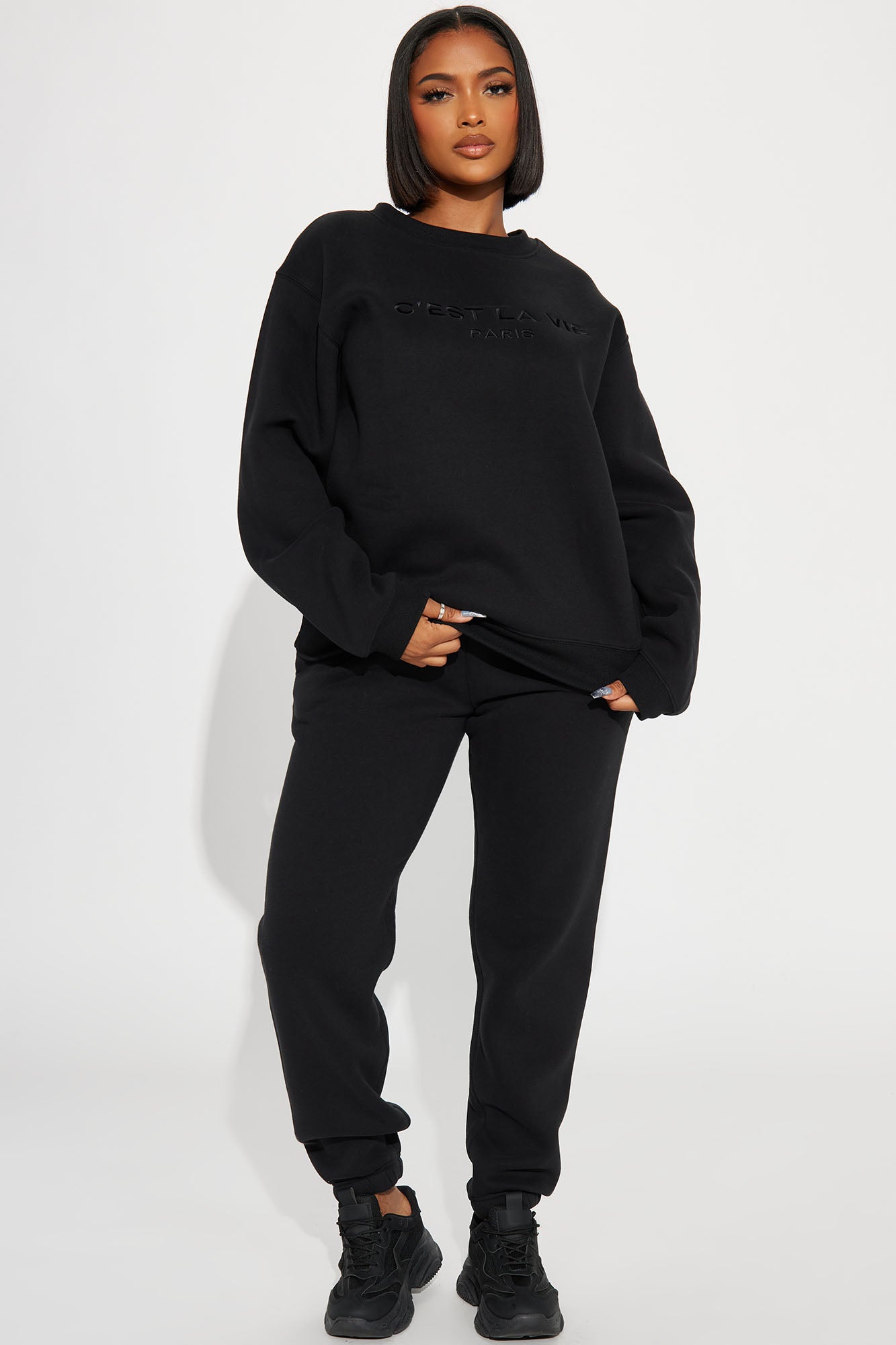 AVA SWEATPANT / BLACK – CLYQUE