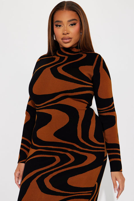 Azaria deals knit dress