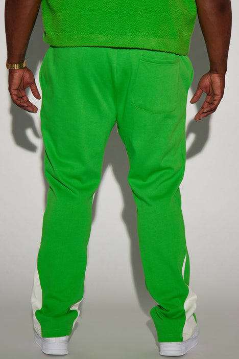 Tyson Flared Sweatpants Green Fashion Nova Mens Fleece