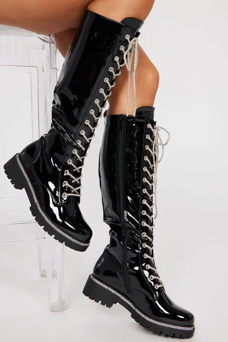 Combat boots fashion nova store