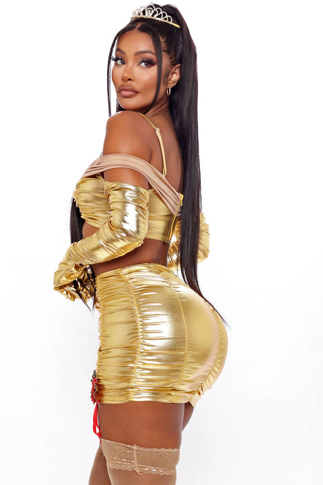 Rose gold costume on sale