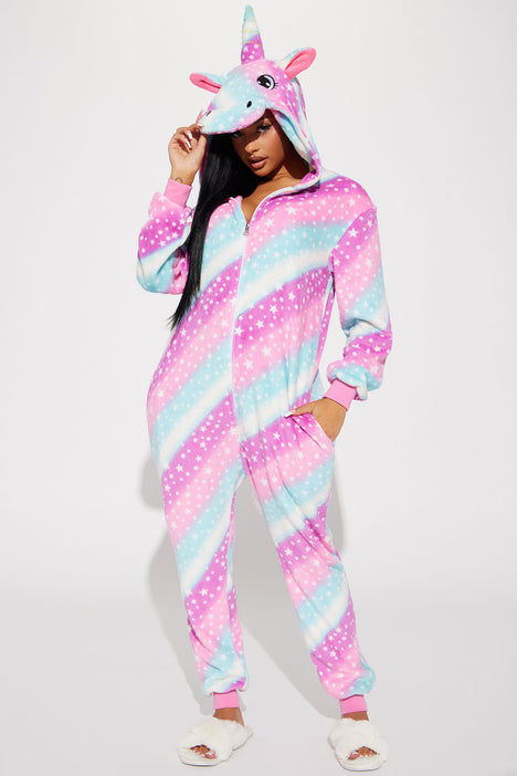 Unicorn onesie with tail hot sale