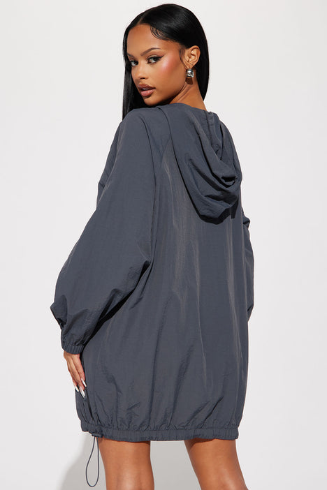 Windbreaker dress fashion nova hotsell