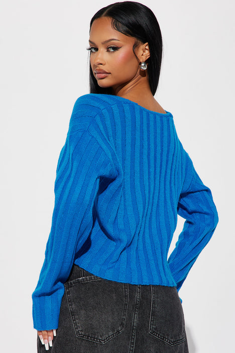 Trevally Sweater Turquoise Fashion Nova Sweaters Fashion Nova