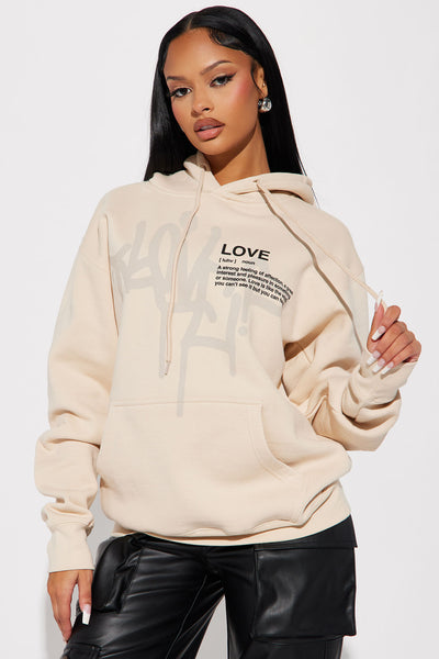 Missguided sand sale hoodie