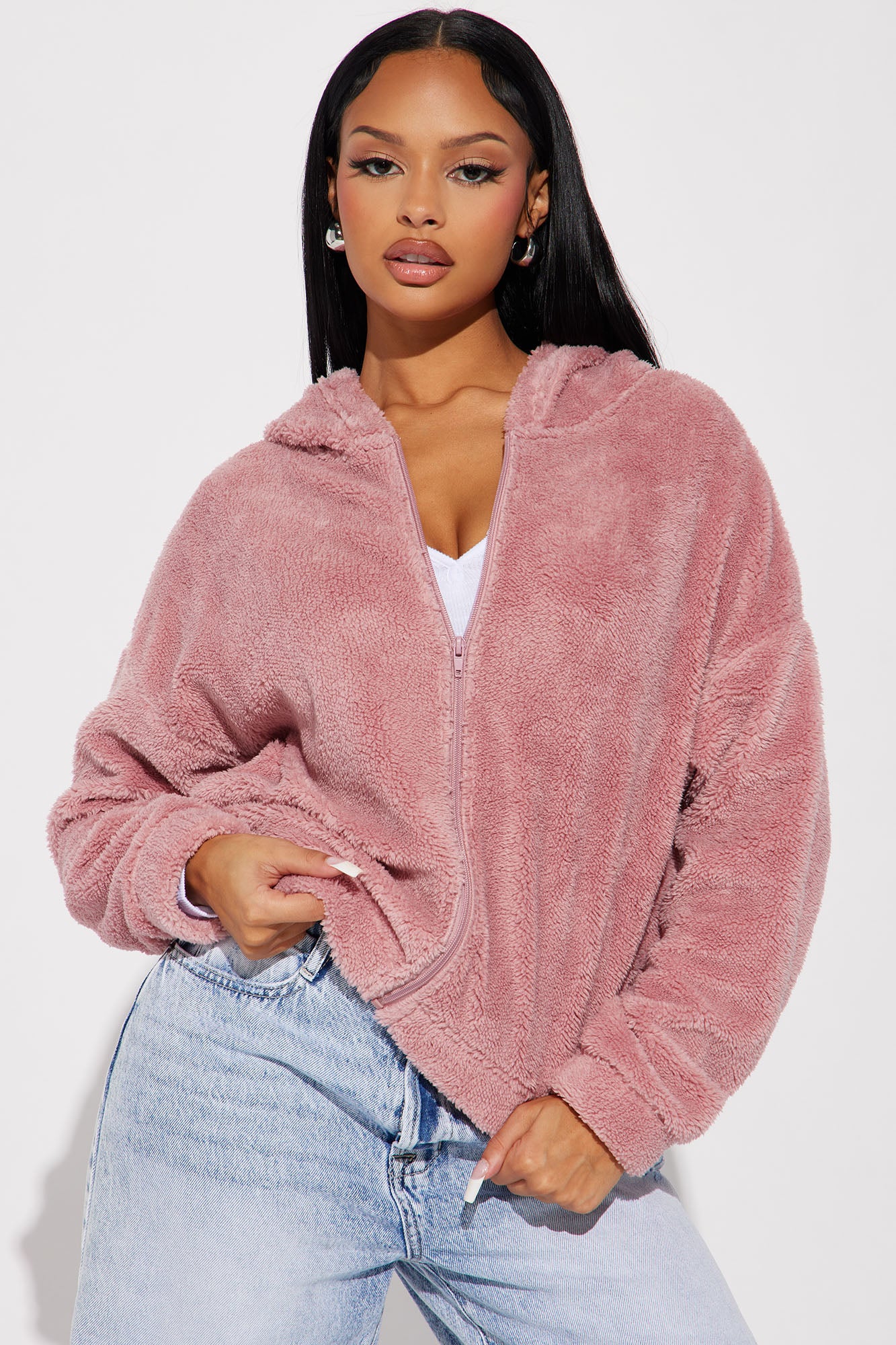 Sherpa lounge jacket shop