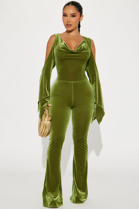Fashion nova velour jumpsuit shop