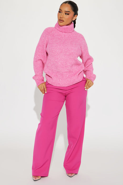 Pink clover fulton hotsell turtleneck pullover tunic