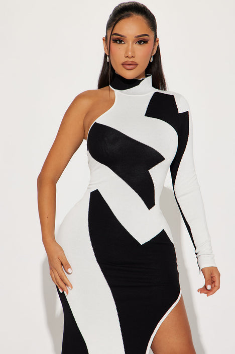 Fashion nova one cheap sleeve dress