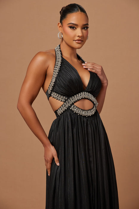 Latoya embellished top maxi dress