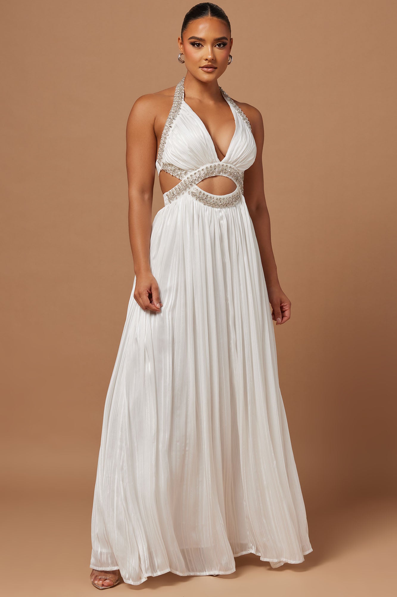 Latoya embellished top maxi dress