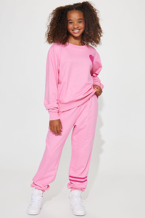 Fashion nova hot sale pink sweatsuit