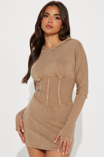Juniper mini dress best sale mocha
