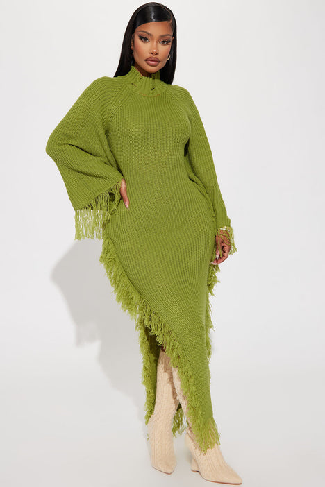 Maxi dress with sweater new arrivals