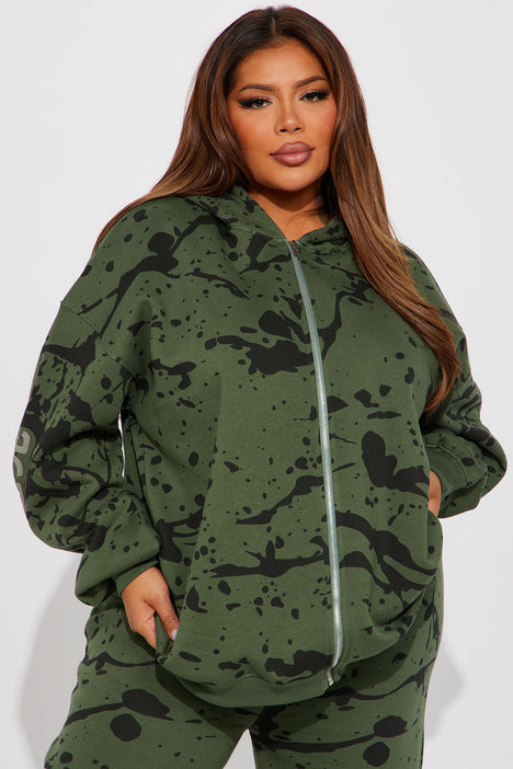 Cut front crop hoodie fashion nova best sale