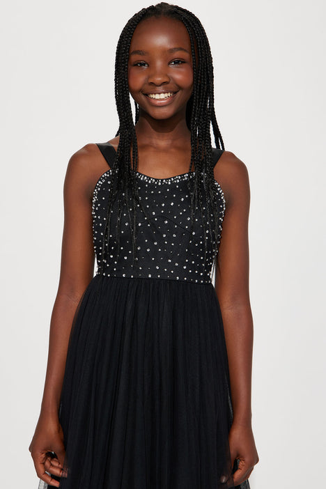 Black maxi hotsell dress girls
