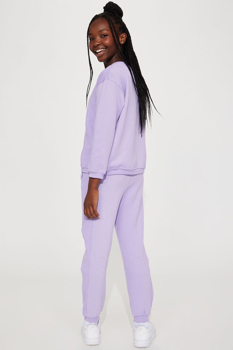 Mini Come Chill Jogger Set - Lavender | Fashion Nova, Kids Sets ...
