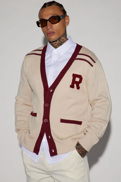 Varsity cardigan clearance