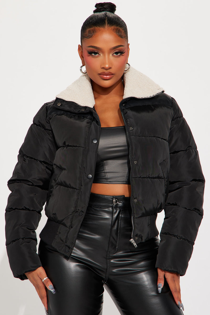 Self Made Puffer Jacket - Black | Fashion Nova, Jackets & Coats ...