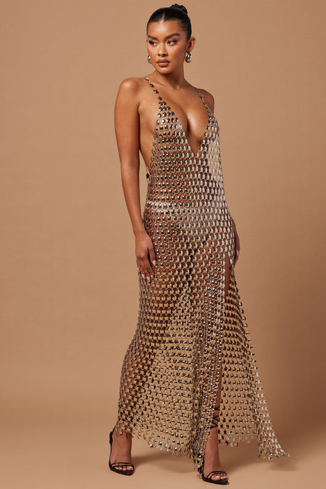 Fashion nova chain dress hot sale