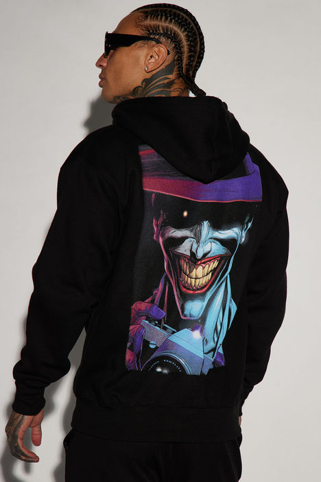 Joker zip shop up hoodie