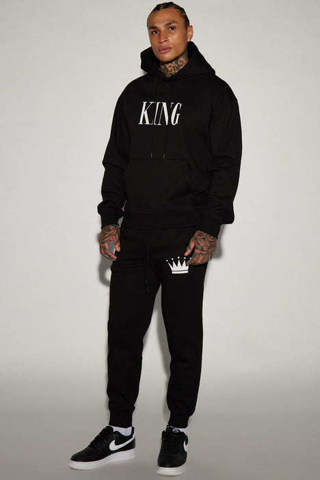 King hot sale hoodie black