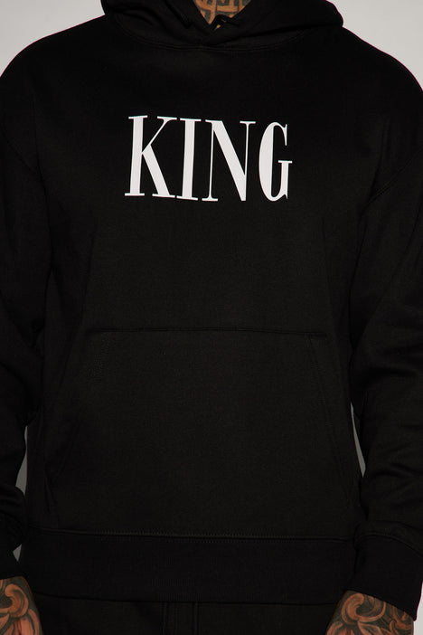 Black online king hoodie