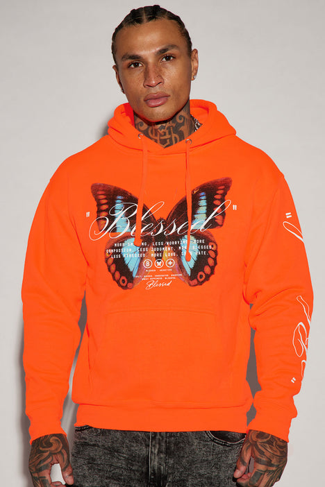 Butterfly discount patch hoodie