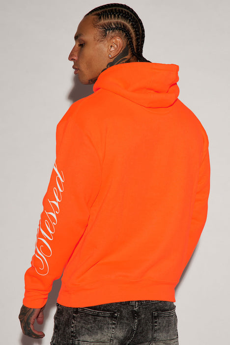 Blessed Butterfly Hoodie Orange Fashion Nova Mens Graphic