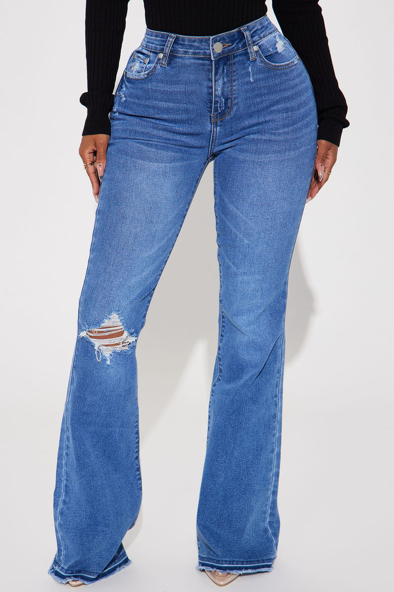 Condesa Soft Stretch Bootcut Jeans - Medium Wash | Fashion Nova, Jeans ...